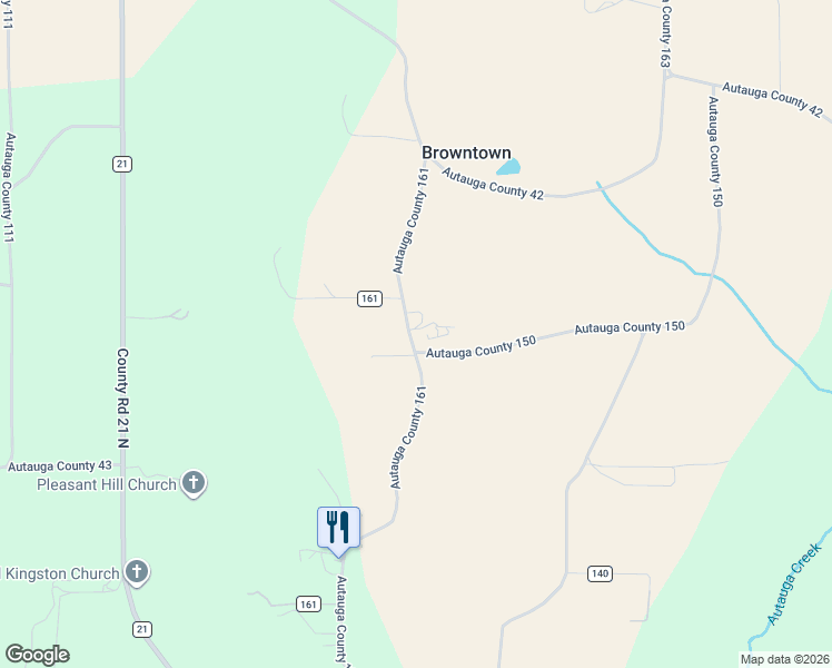 map of restaurants, bars, coffee shops, grocery stores, and more near 1504 County Road 161 in Marbury