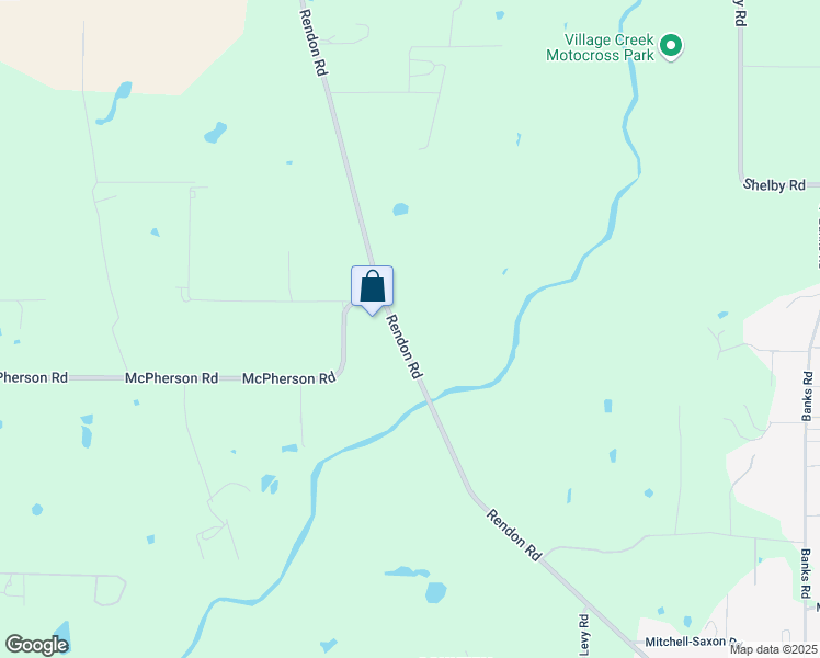 map of restaurants, bars, coffee shops, grocery stores, and more near 4351 Rendon Road in Fort Worth