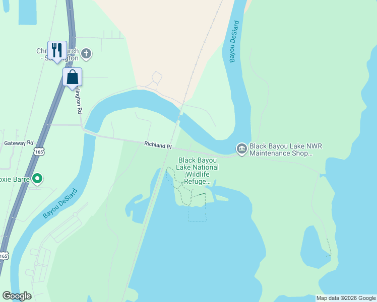 map of restaurants, bars, coffee shops, grocery stores, and more near 480 Richland Place in Monroe