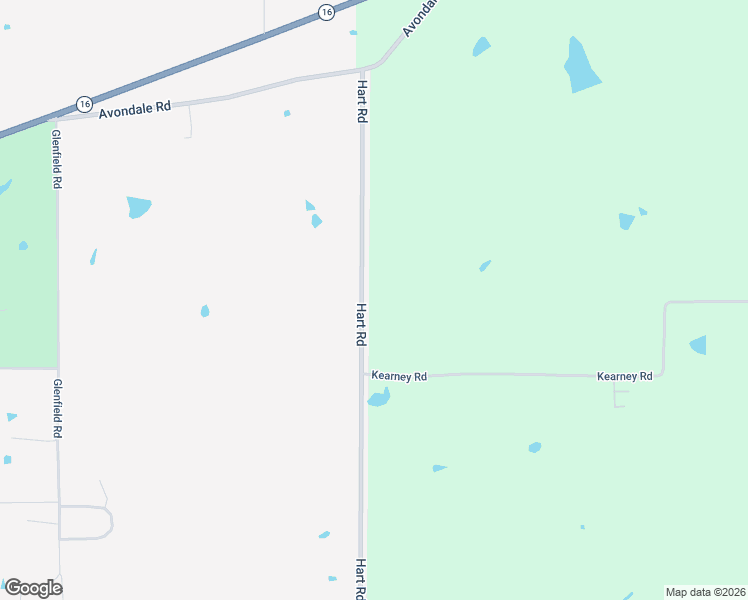 map of restaurants, bars, coffee shops, grocery stores, and more near 510 Hart Road in Canton