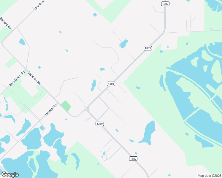 map of restaurants, bars, coffee shops, grocery stores, and more near 945 Farm to Market 1389 in Seagoville