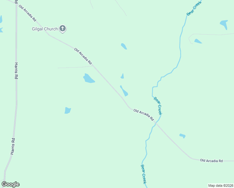 map of restaurants, bars, coffee shops, grocery stores, and more near 3214 Old Arcadia Highway in Minden