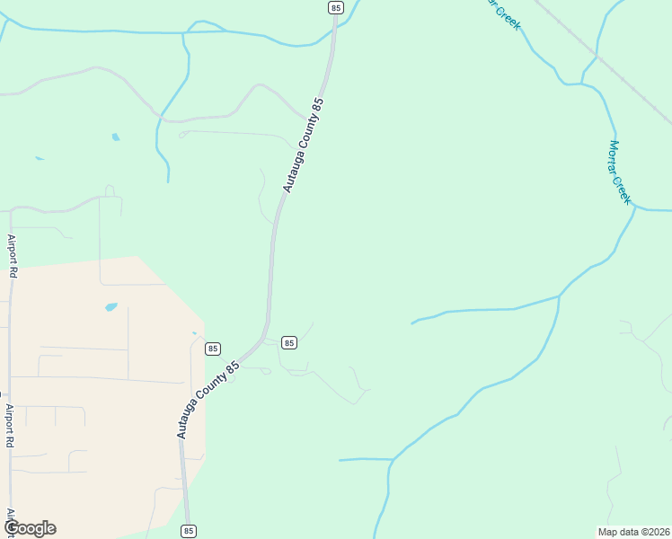 map of restaurants, bars, coffee shops, grocery stores, and more near 2620 County Road 85 in Deatsville
