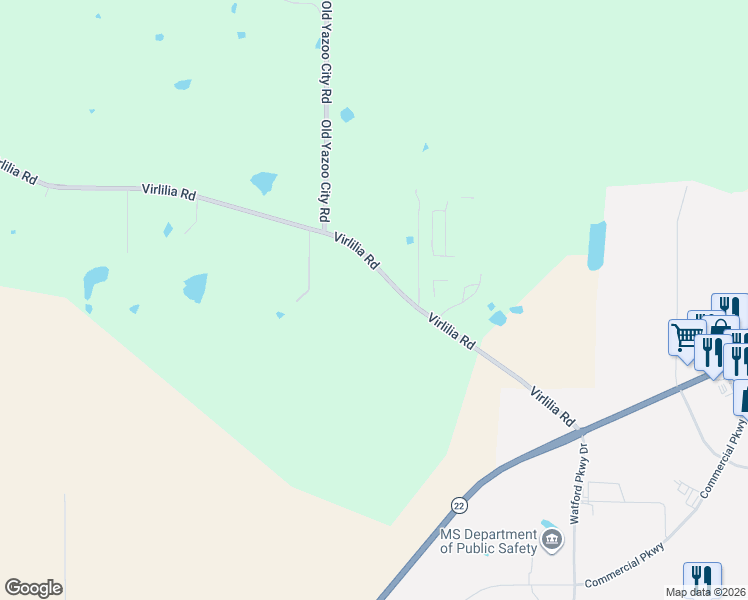 map of restaurants, bars, coffee shops, grocery stores, and more near 229 Virlilia Road in Canton