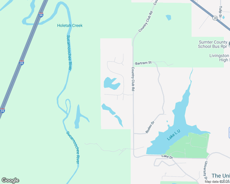map of restaurants, bars, coffee shops, grocery stores, and more near Daryle Street in Livingston