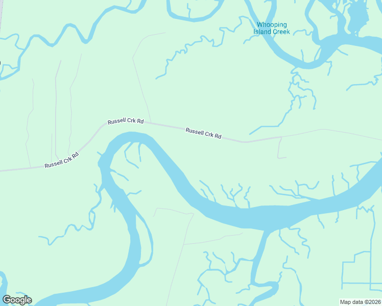 map of restaurants, bars, coffee shops, grocery stores, and more near 7819 Russell Creek Road in Edisto Island