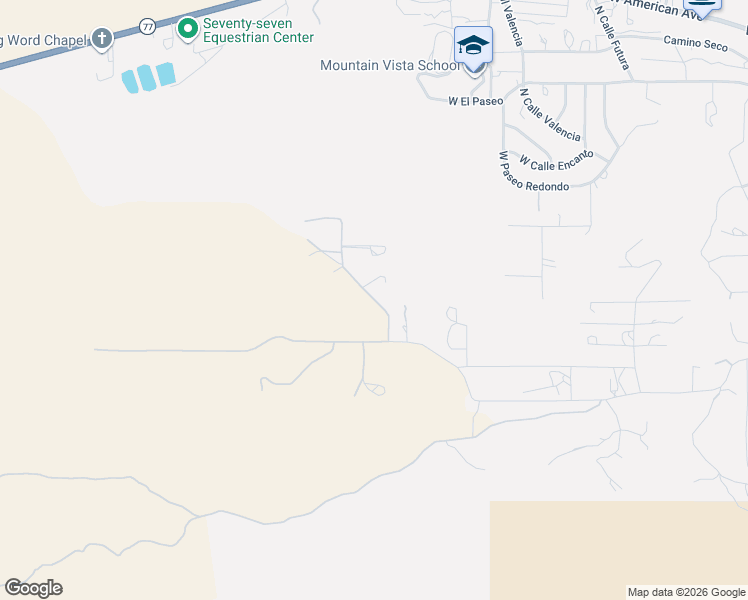 map of restaurants, bars, coffee shops, grocery stores, and more near 507 Chris Way in Oracle