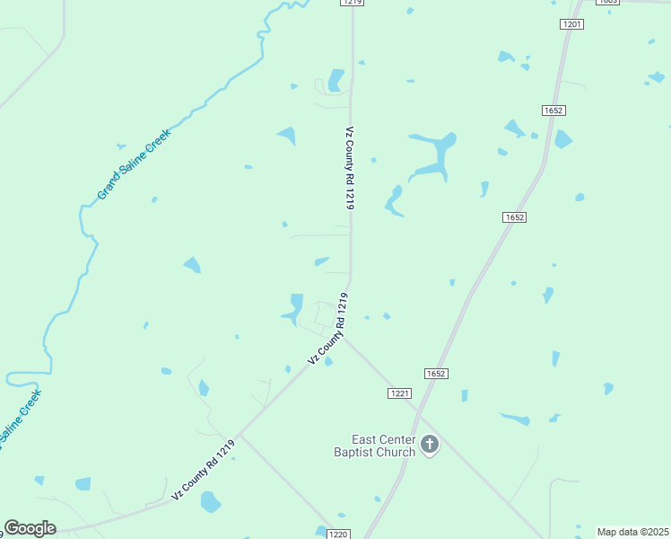 map of restaurants, bars, coffee shops, grocery stores, and more near Vz County Road 1219 in Grand Saline