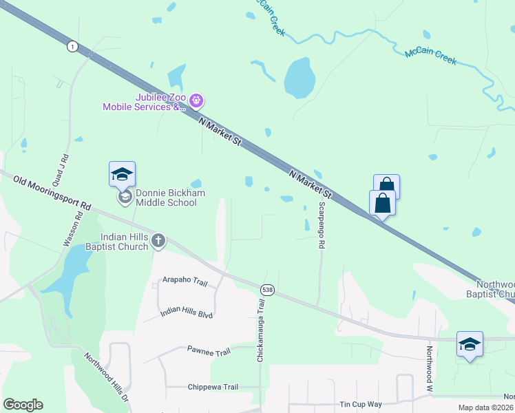 map of restaurants, bars, coffee shops, grocery stores, and more near 8543 Sak Fox Street in Shreveport