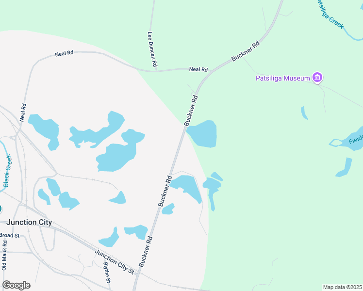 map of restaurants, bars, coffee shops, grocery stores, and more near 1096 Buckner Road in Junction City