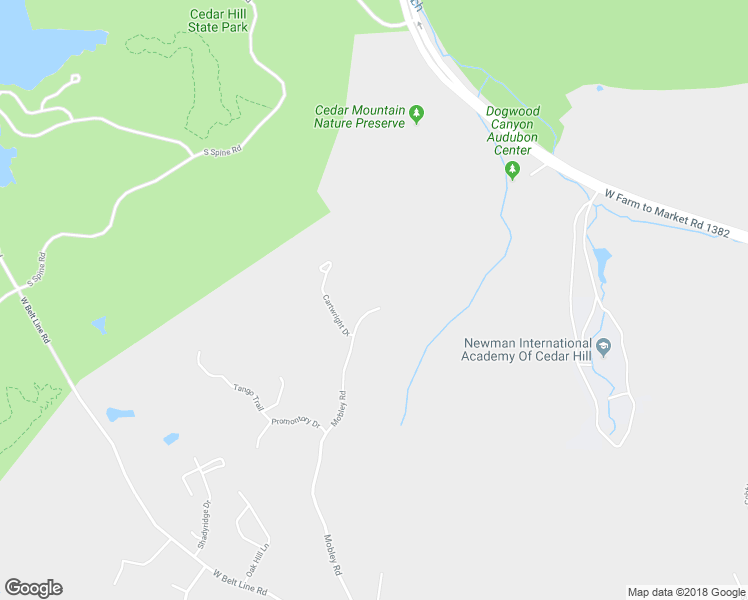 map of restaurants, bars, coffee shops, grocery stores, and more near 1075 Mobley Road in Cedar Hill