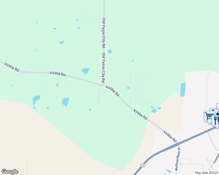 map of restaurants, bars, coffee shops, grocery stores, and more near 252 Virlilia Road in Canton