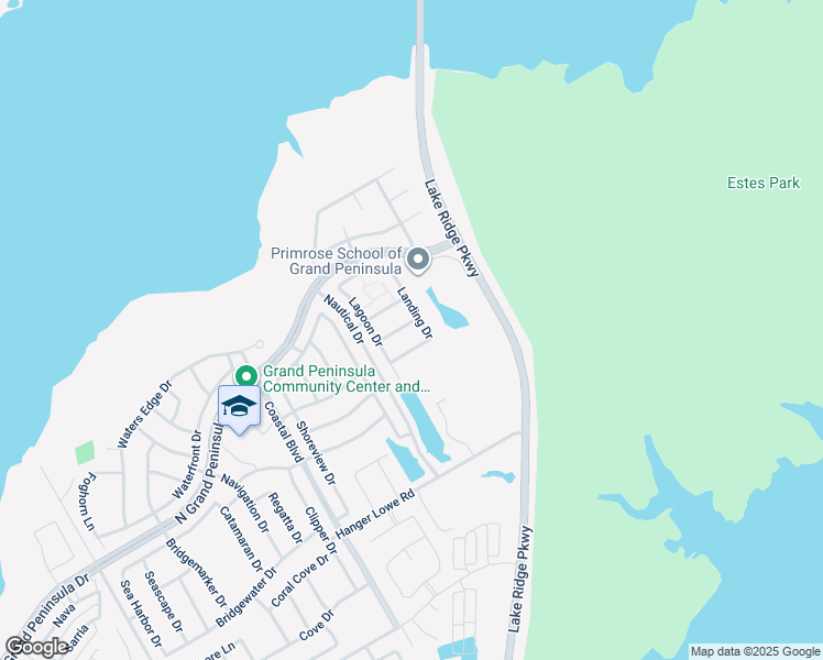 map of restaurants, bars, coffee shops, grocery stores, and more near 2447 Dockside Drive in Grand Prairie