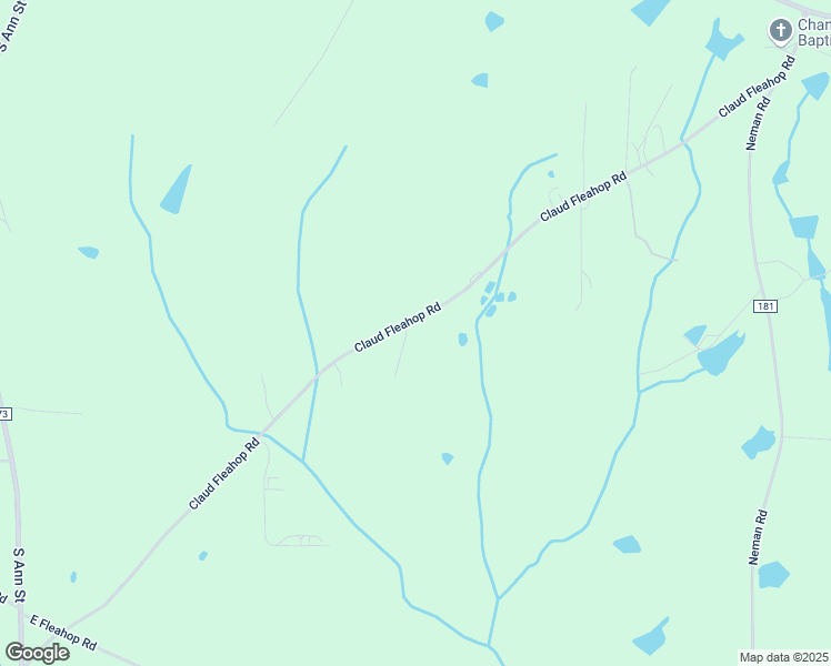 map of restaurants, bars, coffee shops, grocery stores, and more near 4080 Claud Fleahop Road in Tallassee