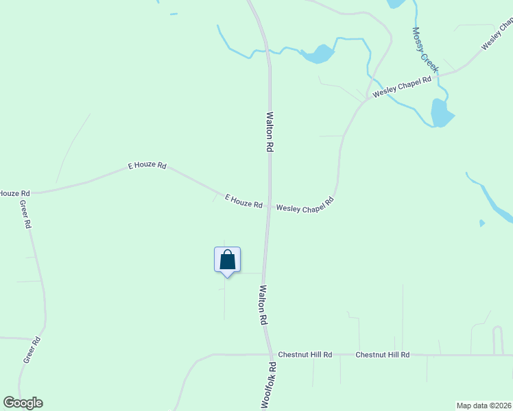 map of restaurants, bars, coffee shops, grocery stores, and more near 4324 East Houze Road in Fort Valley