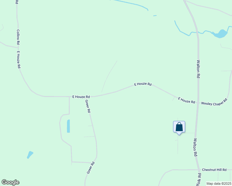 map of restaurants, bars, coffee shops, grocery stores, and more near 4060 East Houze Road in Fort Valley