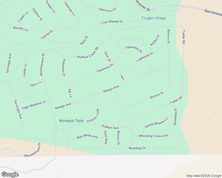map of restaurants, bars, coffee shops, grocery stores, and more near Ranger Avenue in Timberon