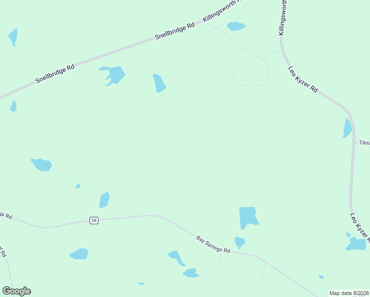 map of restaurants, bars, coffee shops, grocery stores, and more near 2128 Bay Springs Road in Adrian