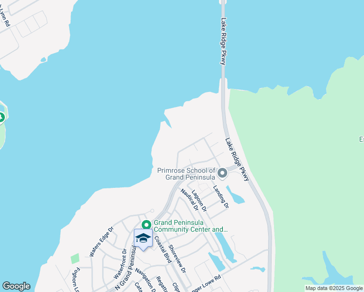 map of restaurants, bars, coffee shops, grocery stores, and more near 2448 Lakewood Drive in Grand Prairie