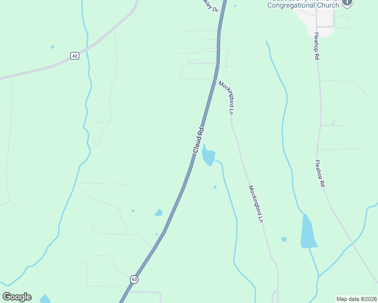 map of restaurants, bars, coffee shops, grocery stores, and more near 1592 Claud Road in Eclectic