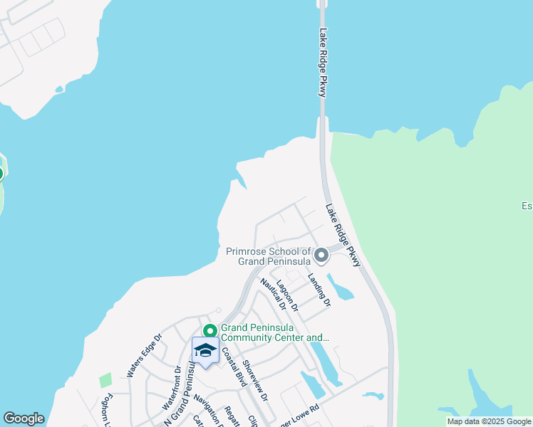 map of restaurants, bars, coffee shops, grocery stores, and more near 2448 Lakewood Drive in Grand Prairie