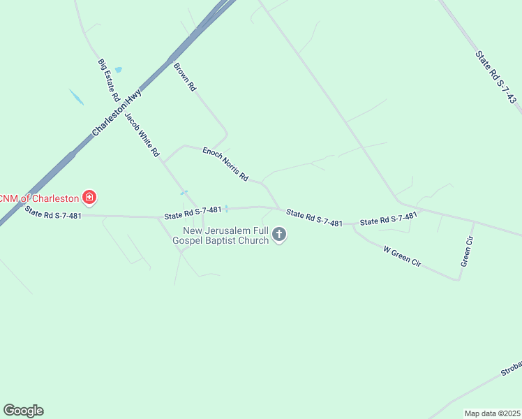 map of restaurants, bars, coffee shops, grocery stores, and more near 150 Bull Corner Road in Yemassee
