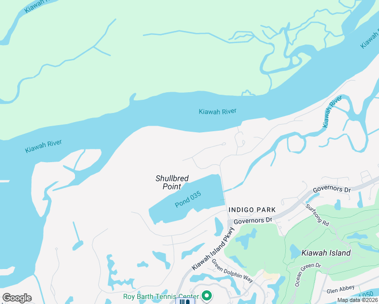 map of restaurants, bars, coffee shops, grocery stores, and more near 53 River Marsh Lane in Kiawah Island