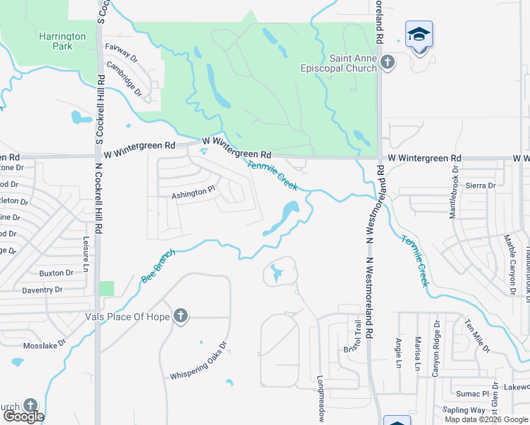 map of restaurants, bars, coffee shops, grocery stores, and more near 1400 Country Ridge Drive in DeSoto
