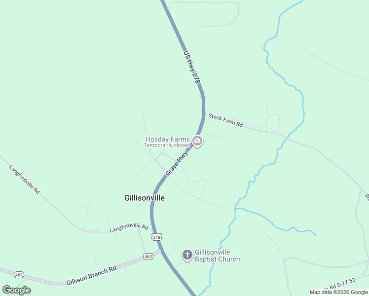 map of restaurants, bars, coffee shops, grocery stores, and more near 10845 Grays Highway in Ridgeland