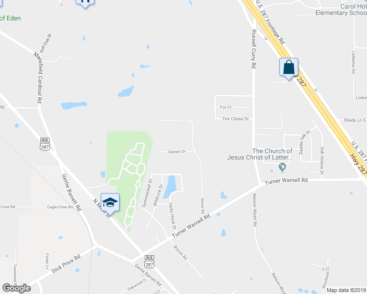 map of restaurants, bars, coffee shops, grocery stores, and more near 4405 Garden Drive in Arlington