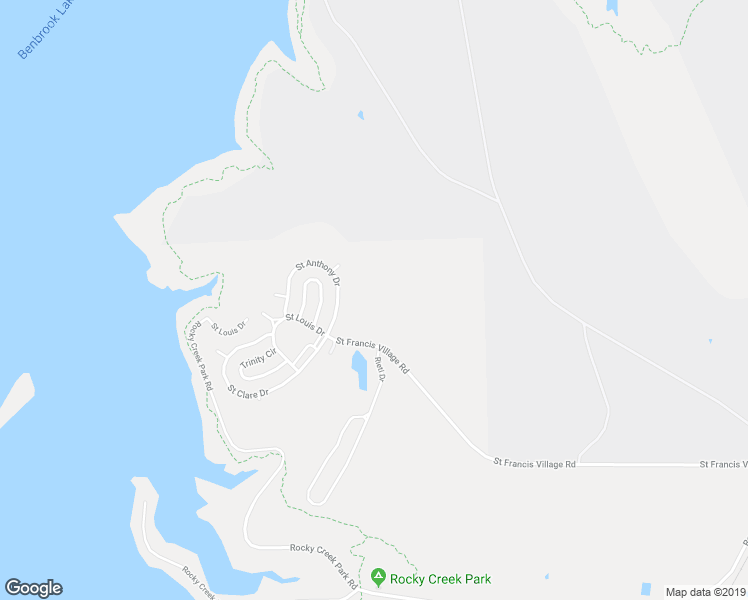 map of restaurants, bars, coffee shops, grocery stores, and more near 4070 Saint Francis Village Road in Crowley