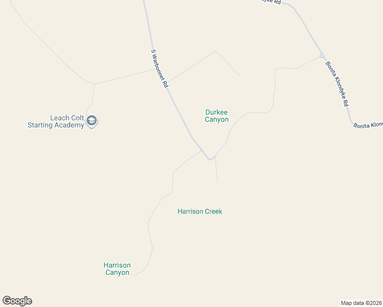 map of restaurants, bars, coffee shops, grocery stores, and more near South Warpaint Path in Fort Grant