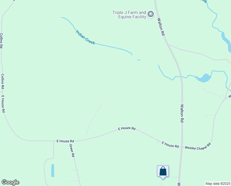 map of restaurants, bars, coffee shops, grocery stores, and more near 4060 East Houze Road in Fort Valley