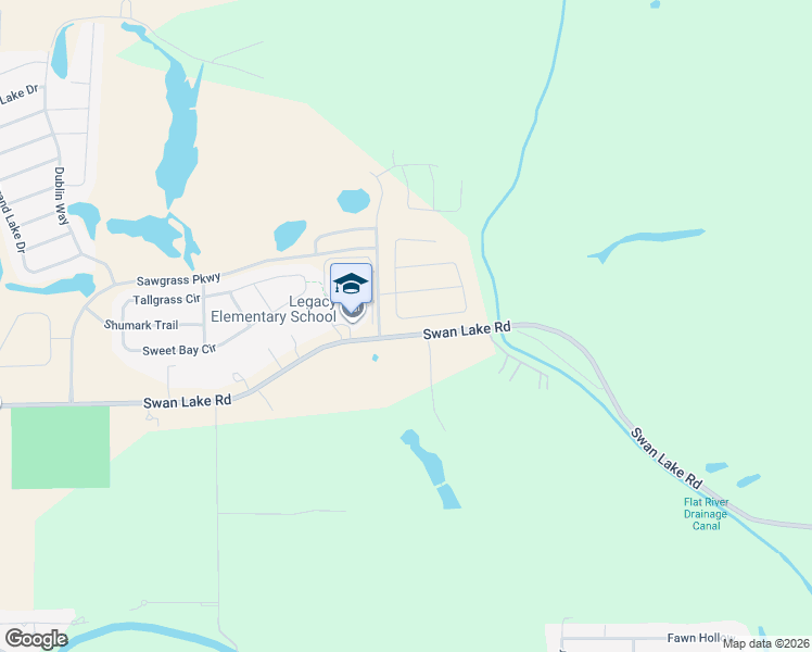 map of restaurants, bars, coffee shops, grocery stores, and more near 4962 Swan Lake Spur in Bossier City