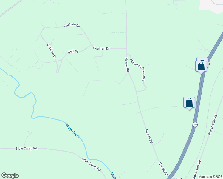 map of restaurants, bars, coffee shops, grocery stores, and more near 173 Preston Road in Byron