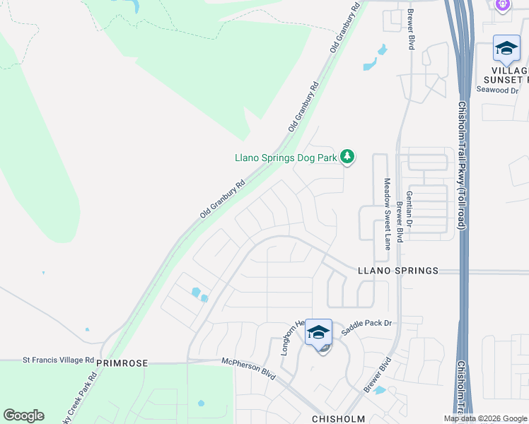 map of restaurants, bars, coffee shops, grocery stores, and more near 8034 Sunscape Lane in Fort Worth