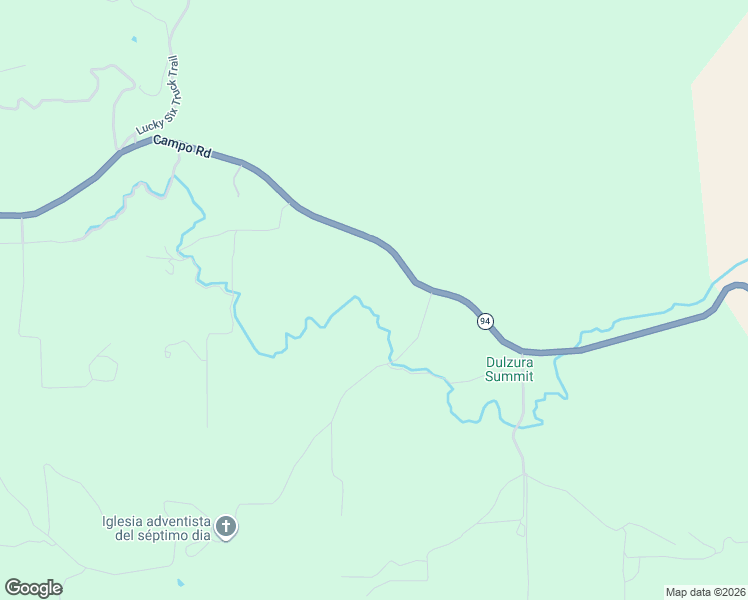 map of restaurants, bars, coffee shops, grocery stores, and more near 18787 California 94 in Dulzura