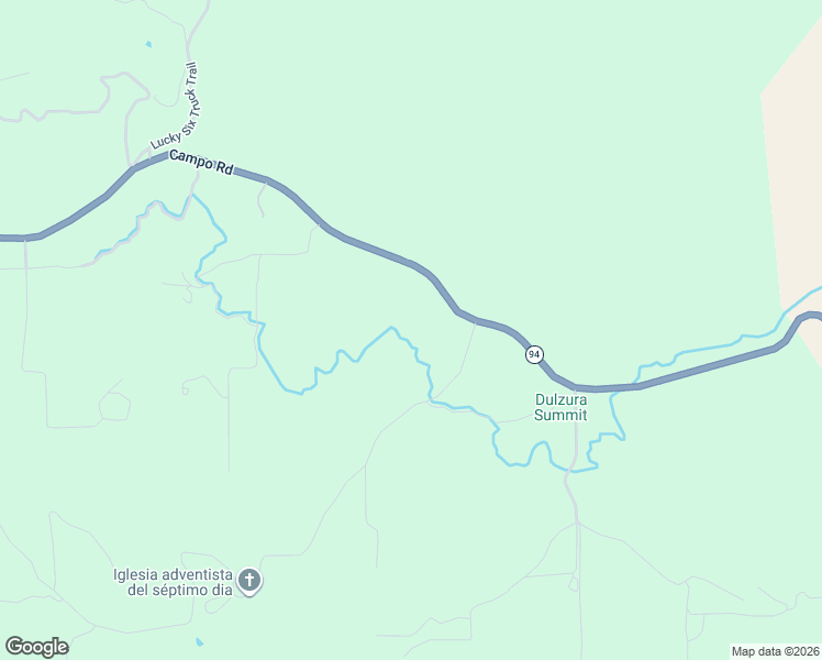 map of restaurants, bars, coffee shops, grocery stores, and more near 18787 California 94 in Dulzura