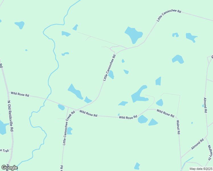 map of restaurants, bars, coffee shops, grocery stores, and more near 276 Little Canoochee Creek Road in Twin City
