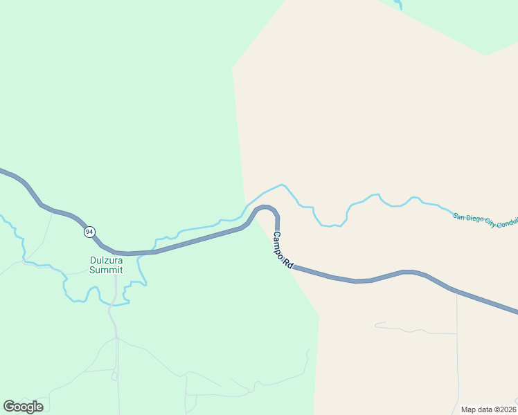 map of restaurants, bars, coffee shops, grocery stores, and more near 17023 California 94 in Dulzura