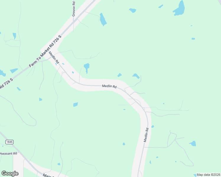 map of restaurants, bars, coffee shops, grocery stores, and more near 2975 Medlin Road in Gilmer