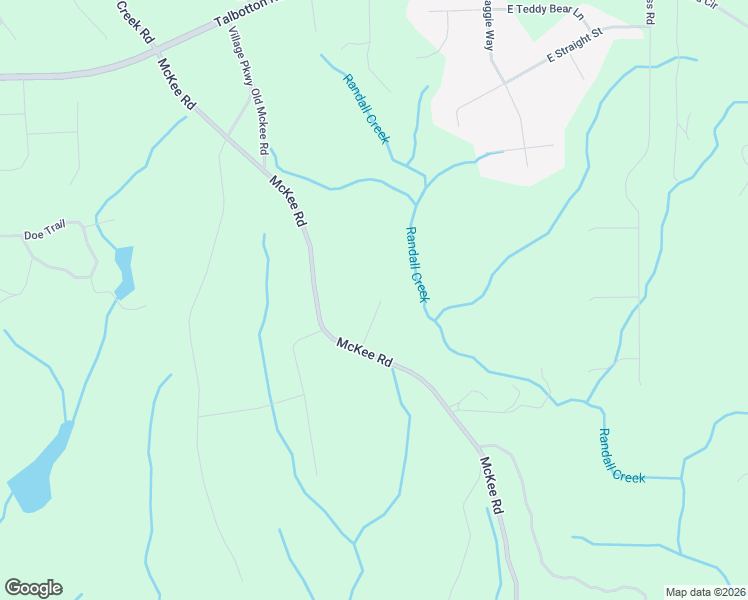 map of restaurants, bars, coffee shops, grocery stores, and more near 877 McKee Road in Waverly Hall