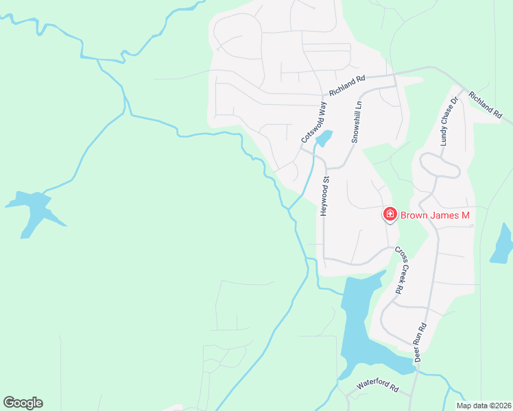 map of restaurants, bars, coffee shops, grocery stores, and more near 2516 Tetbury Court in Auburn