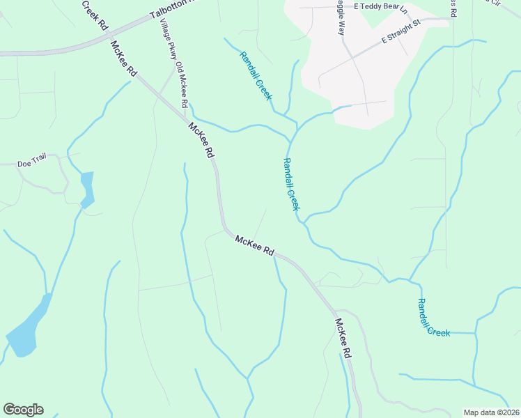 map of restaurants, bars, coffee shops, grocery stores, and more near 877 McKee Road in Waverly Hall