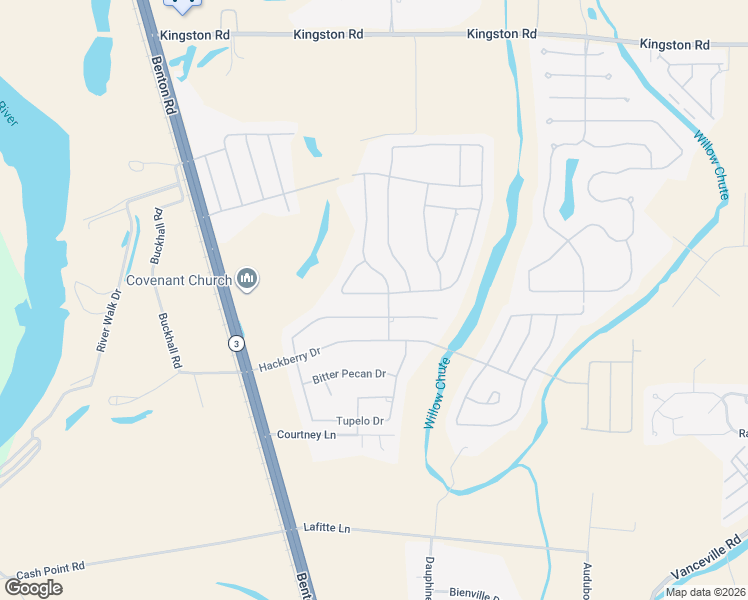 map of restaurants, bars, coffee shops, grocery stores, and more near 840 Entrada in Bossier City