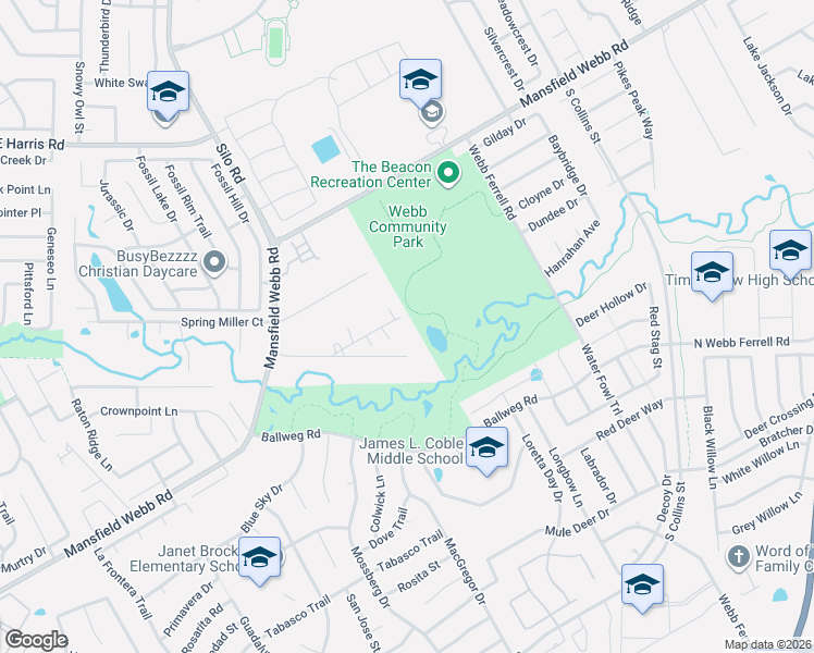 map of restaurants, bars, coffee shops, grocery stores, and more near 1008 Stacey Renee Court in Arlington