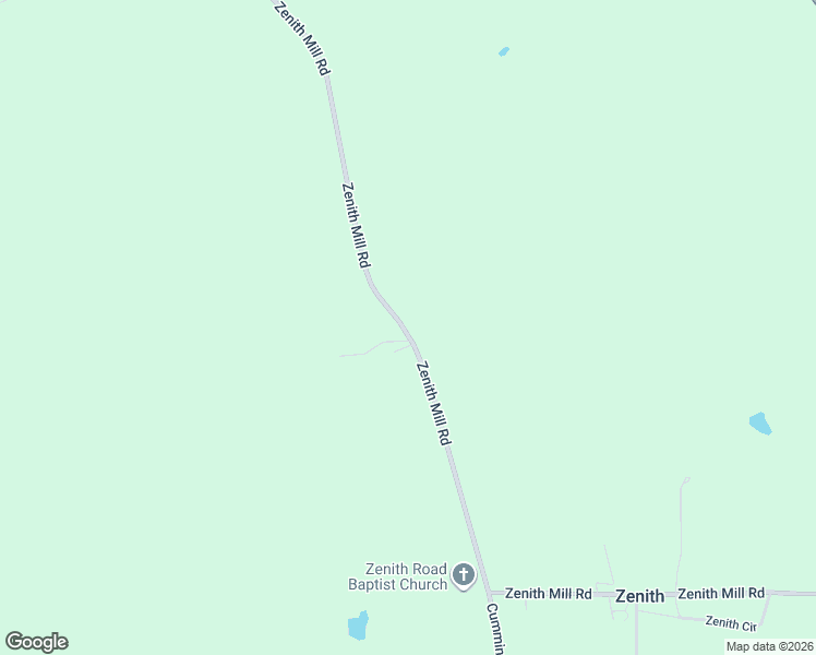map of restaurants, bars, coffee shops, grocery stores, and more near 3223 Zenith Mill Road in Roberta