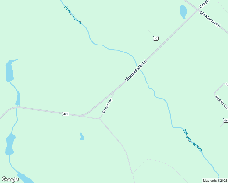 map of restaurants, bars, coffee shops, grocery stores, and more near Chappell Mill Road in Montrose