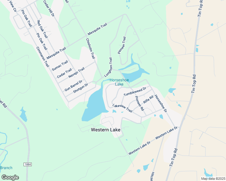 map of restaurants, bars, coffee shops, grocery stores, and more near 259 Comanche Trail in Weatherford