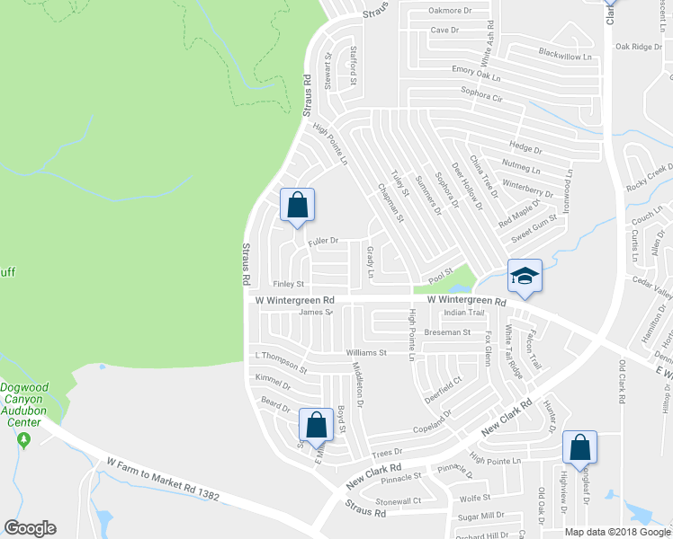 map of restaurants, bars, coffee shops, grocery stores, and more near 606 Stonefield Lane in Cedar Hill